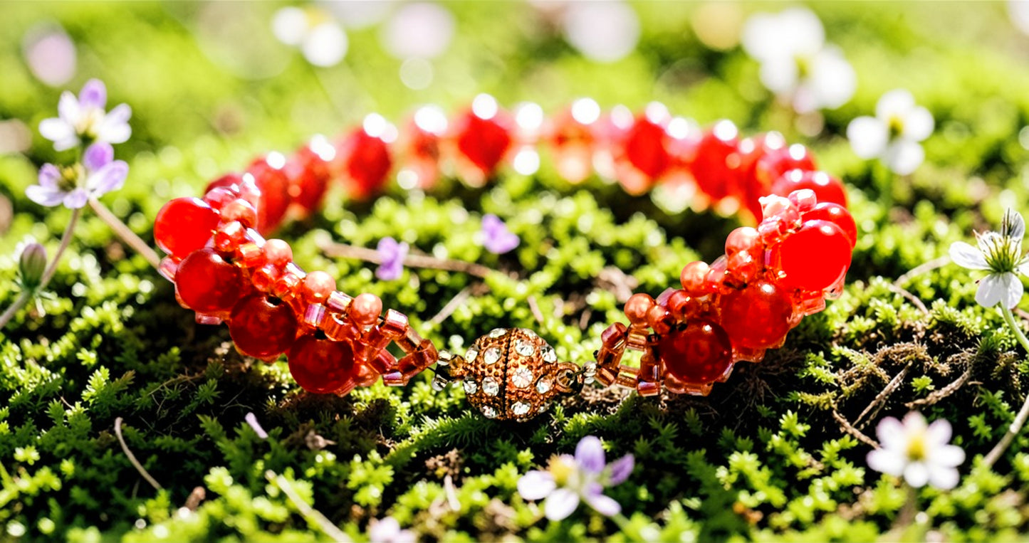 Ember Grace Gemstone Bracelet