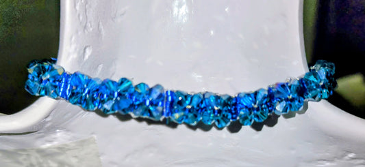Blue Petal Radiance Bracelet