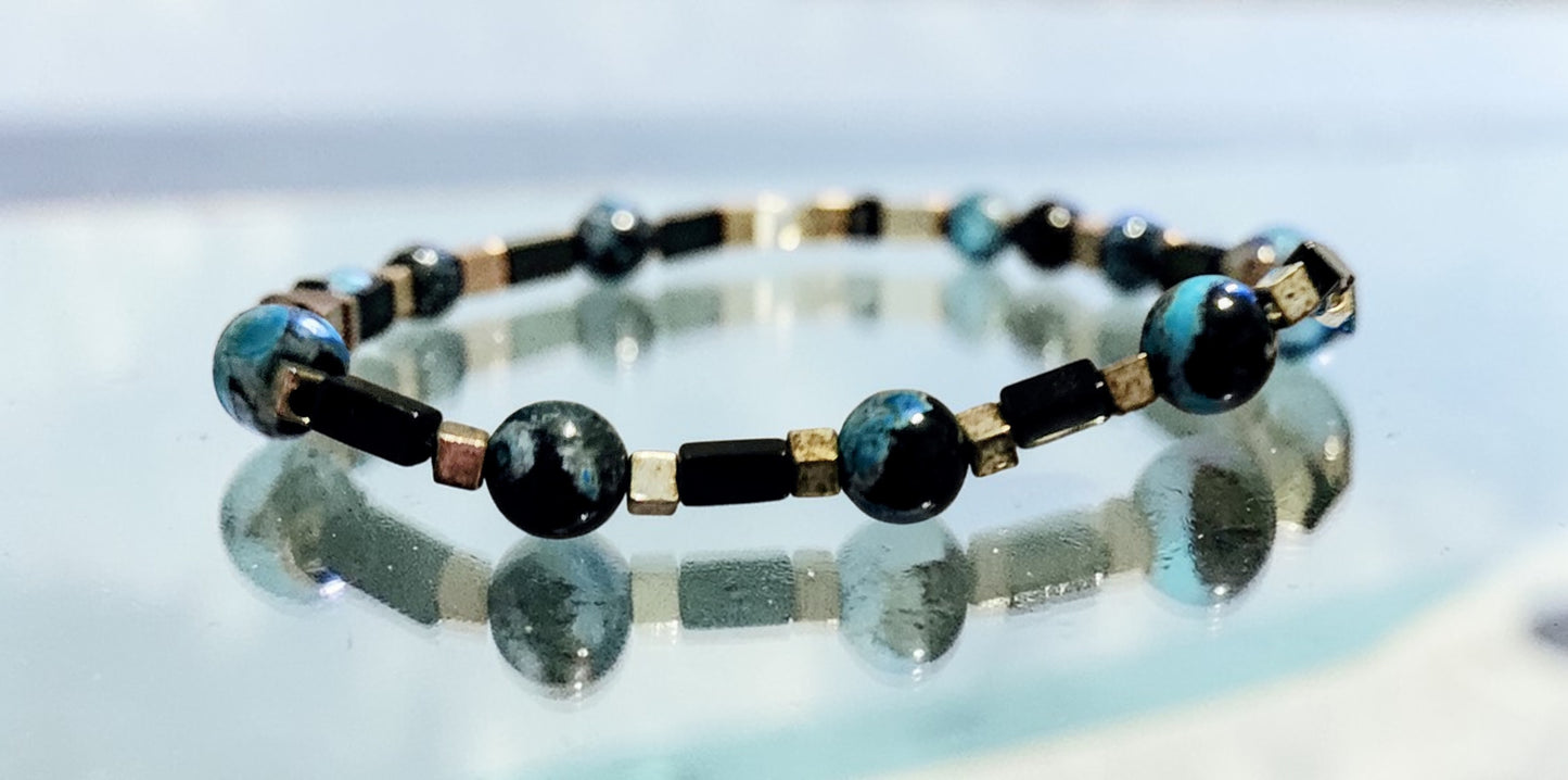 Abyss Current Onyx Bracelet