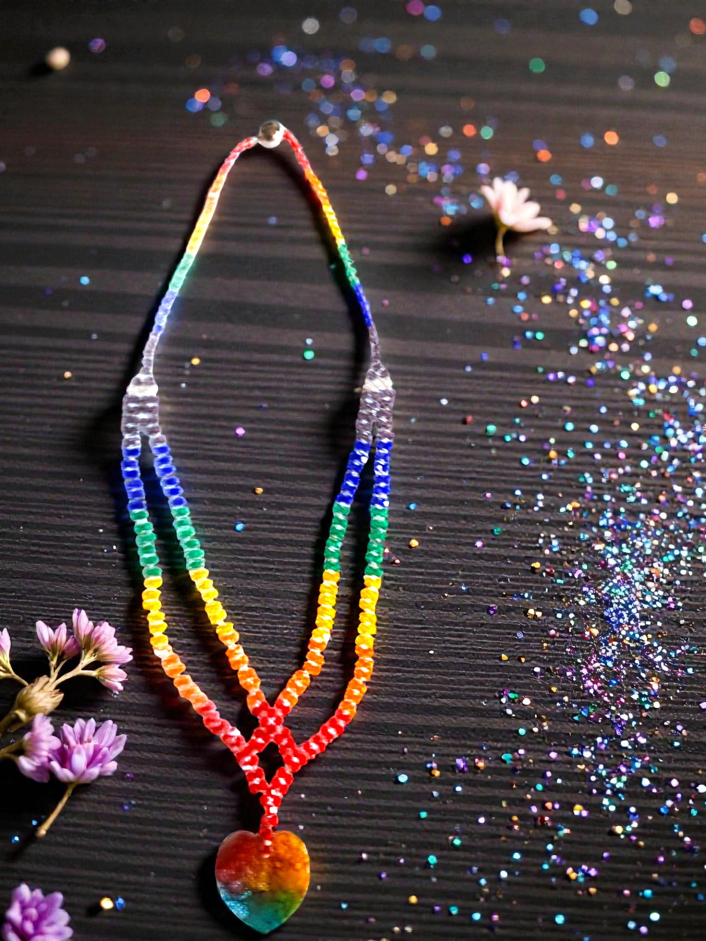 Radiant Heart Spectrum Necklace